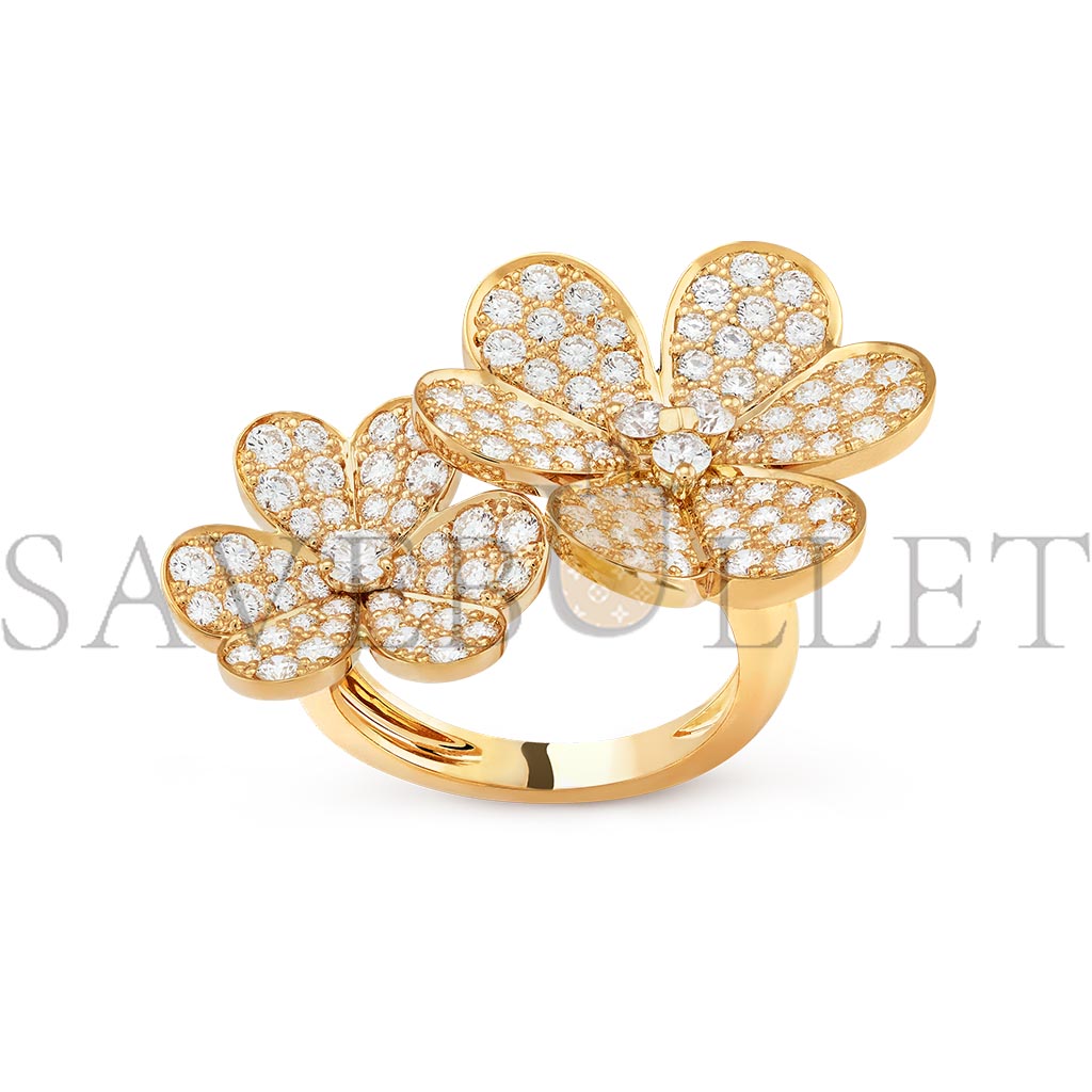 v*n cl*f arpels frivole between the finger ring - yellow gold, Di*m*nd  vcarp0j800